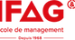 Logo de l'école IFAG